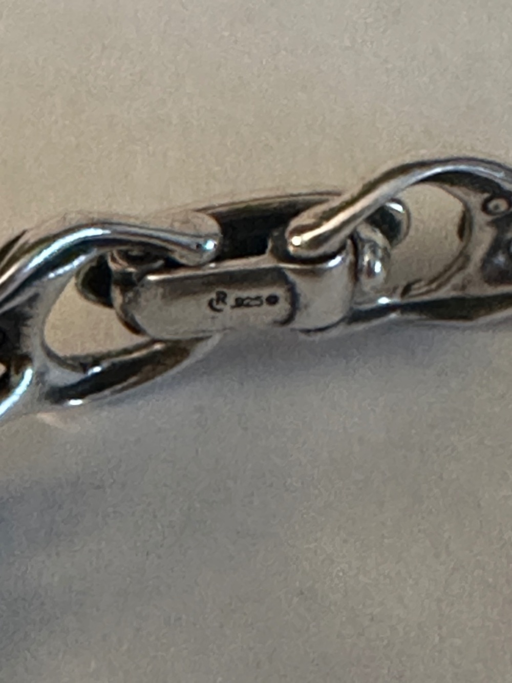 Carolyn Pollack Relios Sterling Silver Chain Link Bracelet - Picture 5 of 5